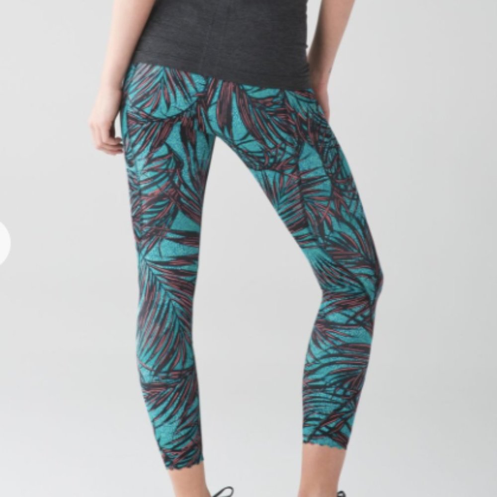 Mini Palm Lace Tofino Teal Multi Tight Stuff Tight